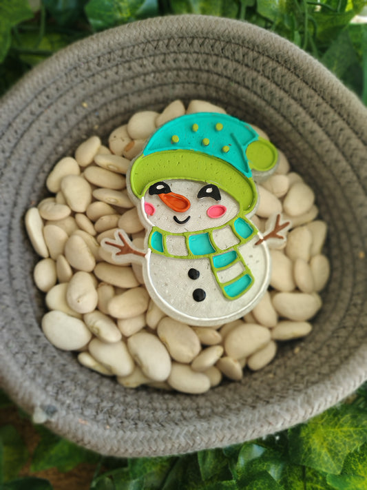 Cutesy snowman