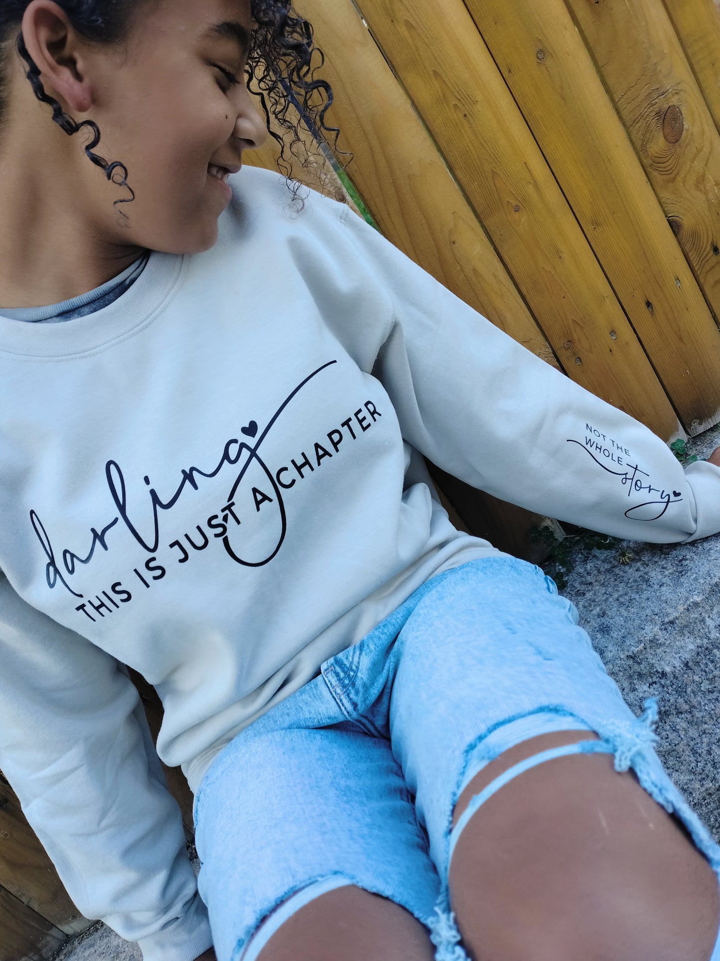 Darling This Is Just a Chapter Sweatshirt